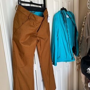 Snowboard pant and jacket